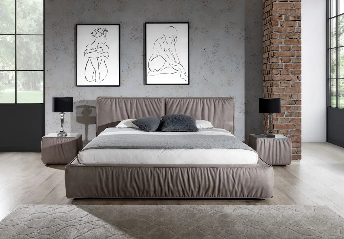 Łóżko Bolsena w aranżacji